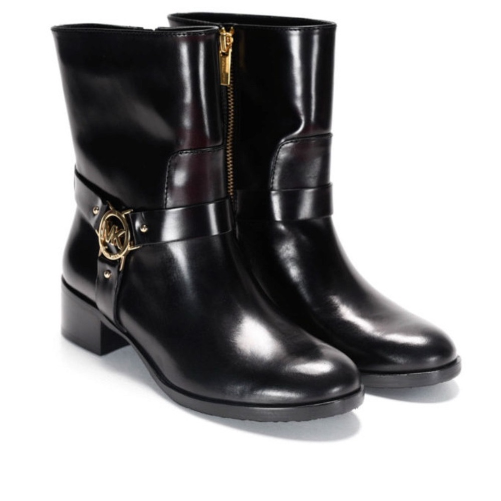 Michael Kors Turner leather ankle boots size 8.5 - Picture 4 of 8